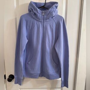 Lululemon Scuba Hoodie *Light Cotton Fleece Hydrangea Blue